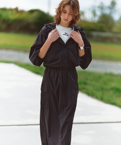 「UNFILO」 ブルゾン MEDIUM グレー レディース_画像7