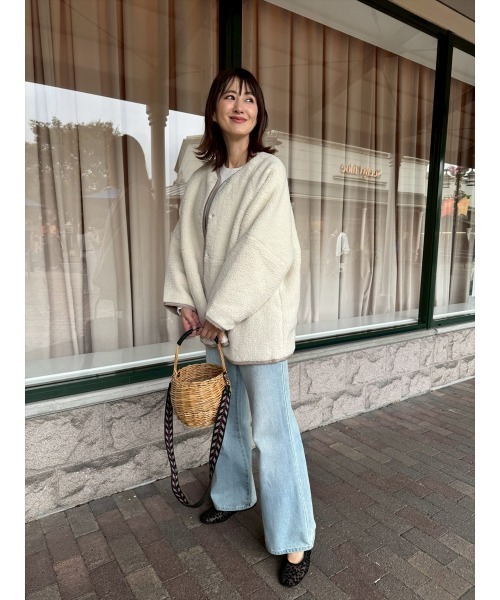 Day and Grade（デイアンドグレイド） ノーカラーコート コート 「前田 
