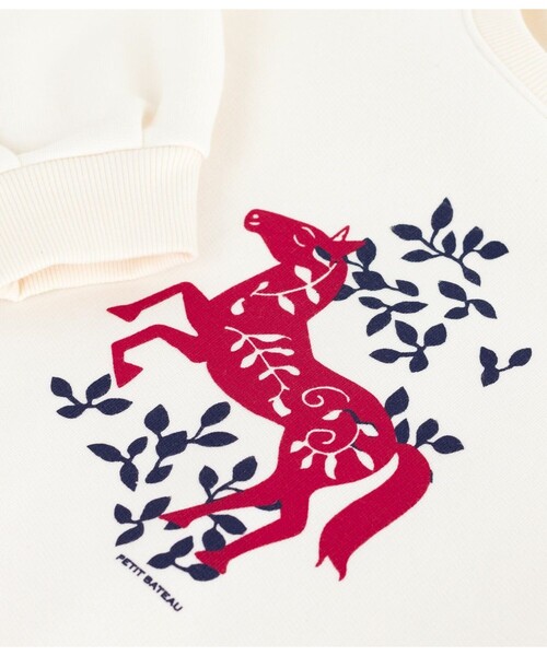 PETIT BATEAU（プチバトー） トレーナー スウェットプルオーバー