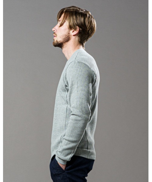 「wjk」 長袖Tシャツ LARGE ホワイト メンズ_画像4