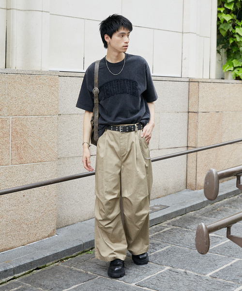 「BEN DAVIS」 半袖Tシャツ X-LARGE ライトグレー メンズ_画像8