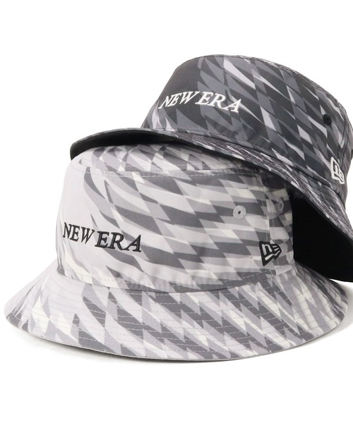 NEW ERA（ニューエラ） 帽子 ハット ゴルフ バケットハット 柄 メンズ