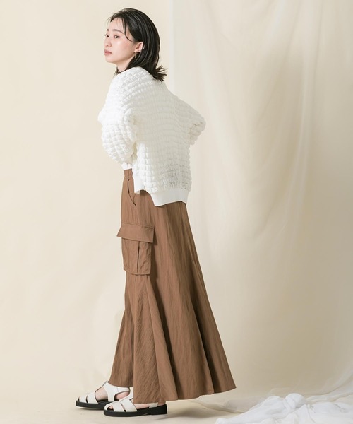 「Gready Brilliant」 フレアスカート 38 ブラウン レディース_画像2