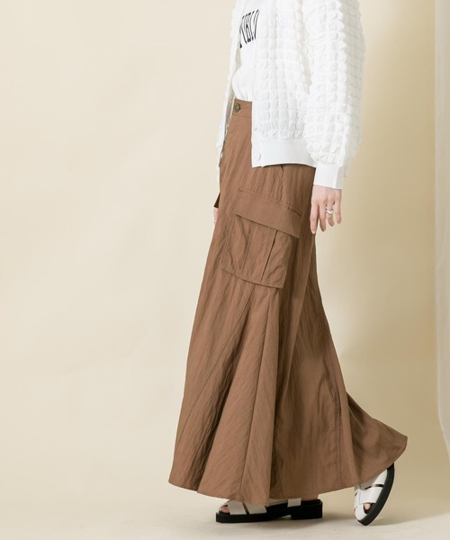「Gready Brilliant」 フレアスカート 38 ブラウン レディース_画像4