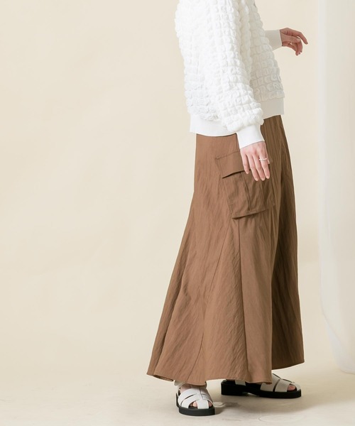 「Gready Brilliant」 フレアスカート 38 ブラウン レディース_画像6