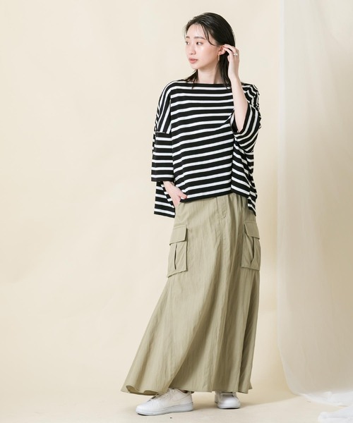 「Gready Brilliant」 フレアスカート 38 ブラウン レディース_画像7