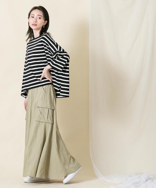 「Gready Brilliant」 フレアスカート 38 ブラウン レディース_画像8