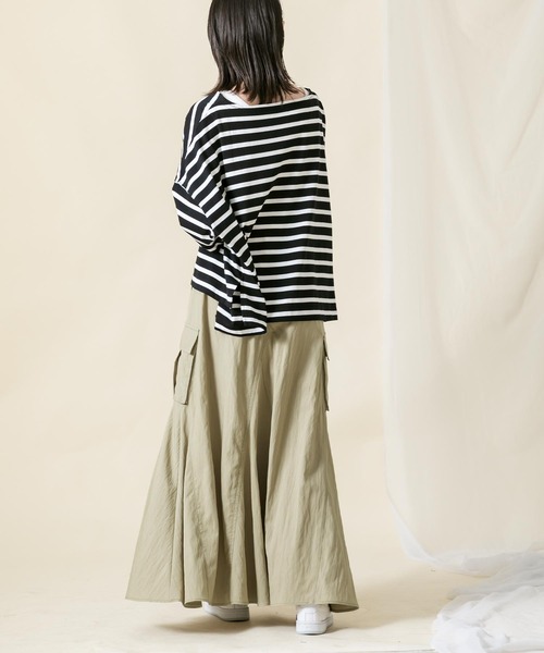 「Gready Brilliant」 フレアスカート 38 ブラウン レディース_画像9