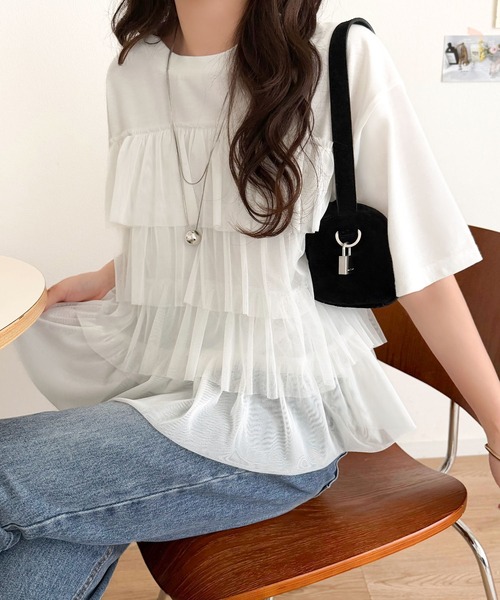 classicalelf（クラシカルエルフ） tシャツ 半袖 重ねてる風、が今っ
