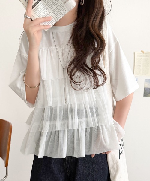 classicalelf（クラシカルエルフ） tシャツ 重ねてる風、が今っぽい