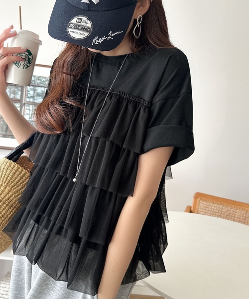classicalelf（クラシカルエルフ） tシャツ 重ねてる風、が今っぽい