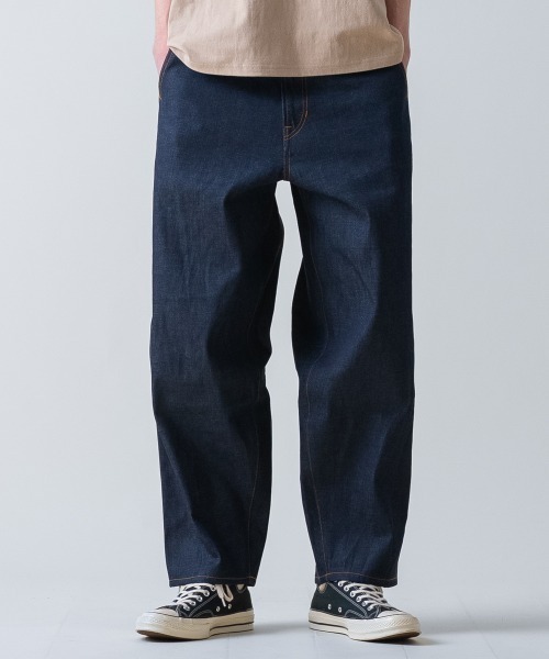 ジーンズ rehacer : Calm Barrel Denim / カルム バレル デニム メンズ