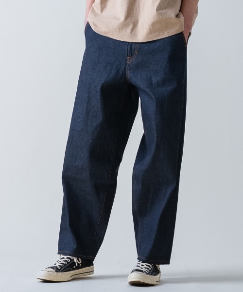 ジーンズ rehacer : Calm Barrel Denim / カルム バレル デニム メンズ