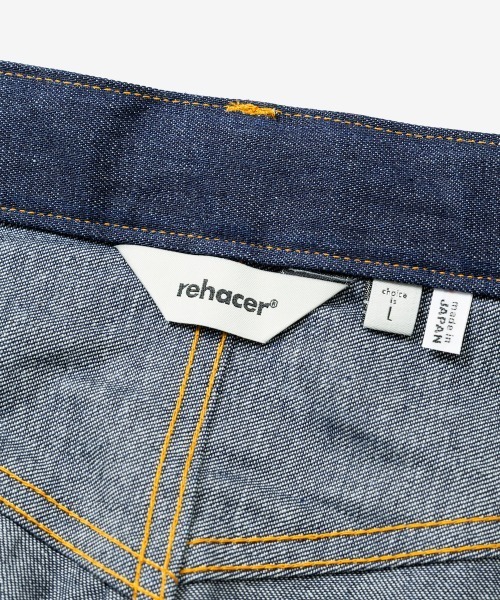 ジーンズ rehacer : Calm Barrel Denim / カルム バレル デニム メンズ