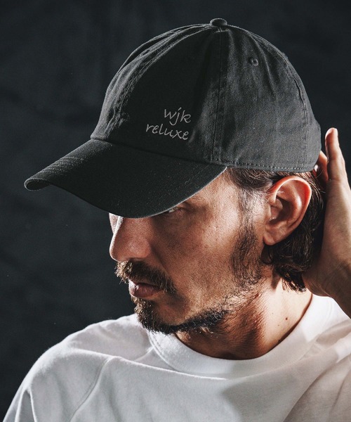 wjk reluxe キャップ 帽子 mko13341-logo embroidery b.b.cap キャップ