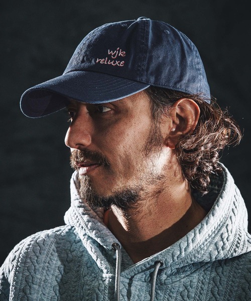 wjk reluxe キャップ 帽子 mko13341-logo embroidery b.b.cap キャップ