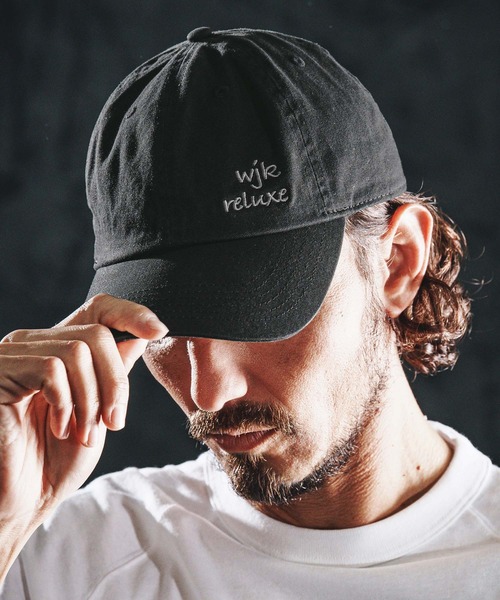 wjk reluxe キャップ 帽子 mko13341-logo embroidery b.b.cap キャップ