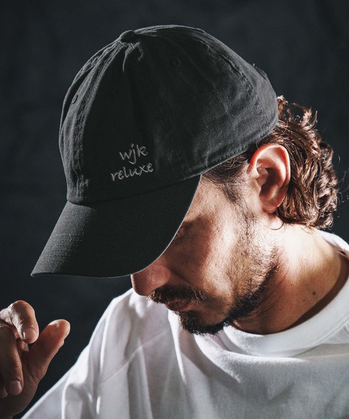 wjk reluxe キャップ 帽子 mko13341-logo embroidery b.b.cap キャップ