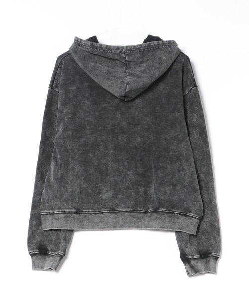 8 パーカー ウォッシュ加工ジップパーカー メンズ レディース