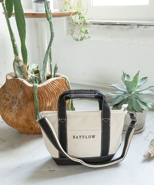 「BAYFLOW」 2WAYバッグ FREE グレー レディース_画像3