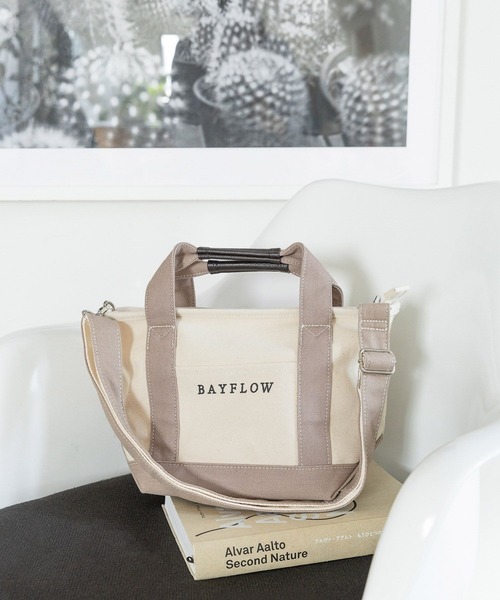 「BAYFLOW」 2WAYバッグ FREE グレー レディース_画像4