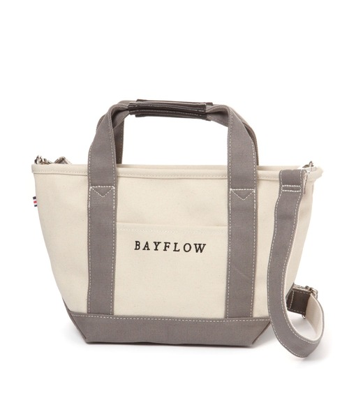 「BAYFLOW」 2WAYバッグ FREE グレー レディース_画像9