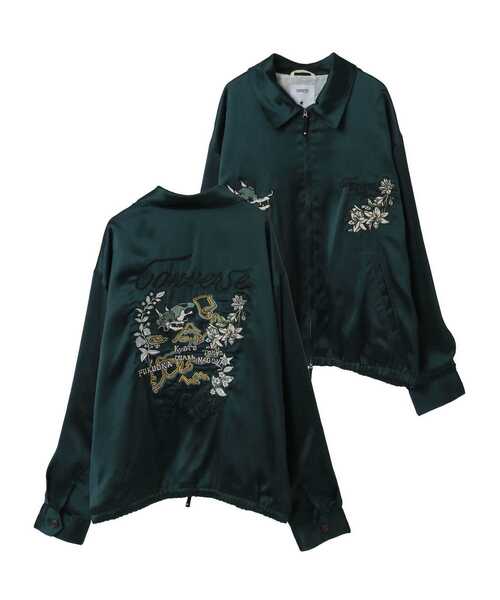 CONVERSE TOKYO ブルゾン アウター SATIN ZIP-UP BLOUSON レディース 