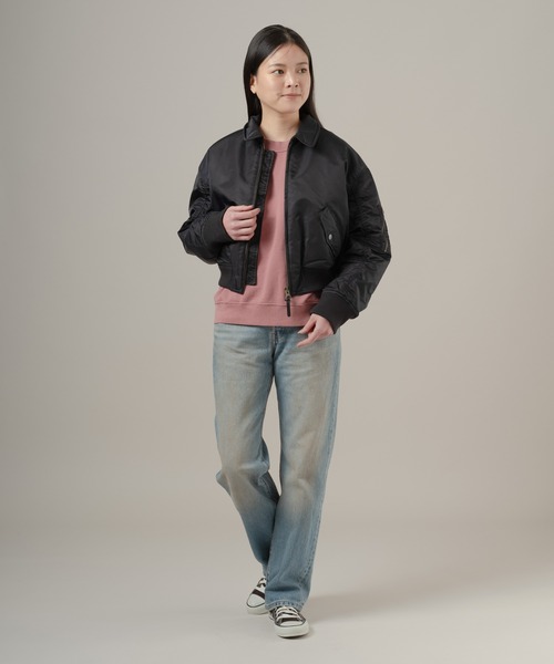 Levi's（リーバイス） ma1 ma-1 Levi's/リーバイス ボウイ クロップド