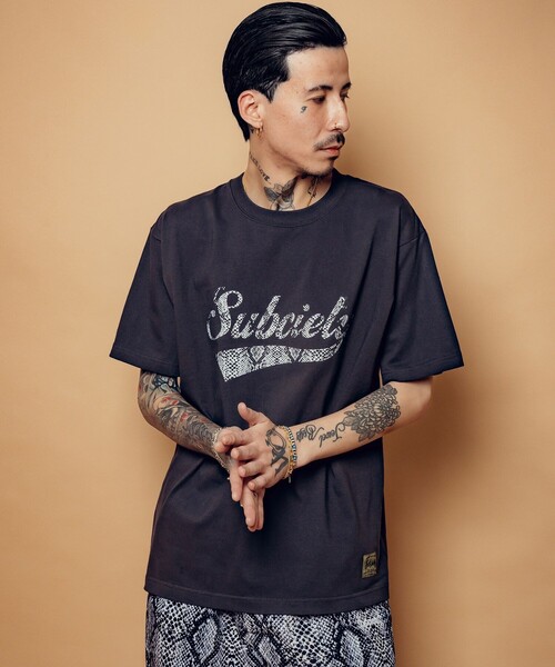 Subciety（サブサエティ） tシャツ Various glorious tee メンズ