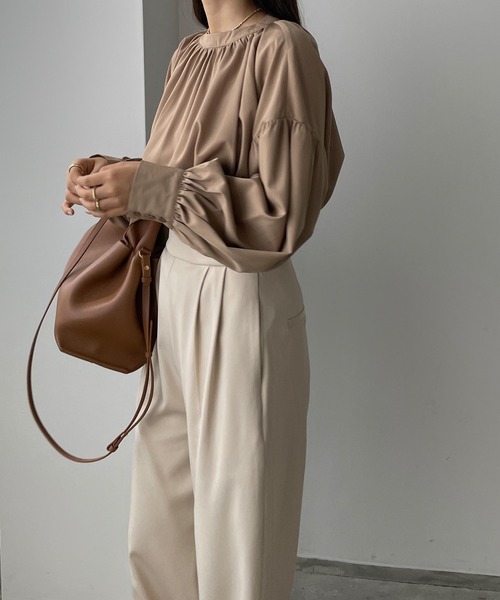 「Louere」 パンツ SMALL アイボリー レディース_画像3