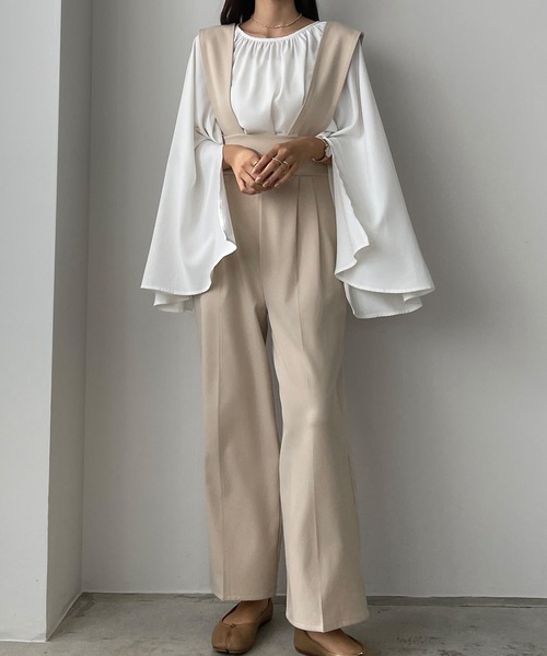 「Louere」 パンツ SMALL アイボリー レディース_画像8