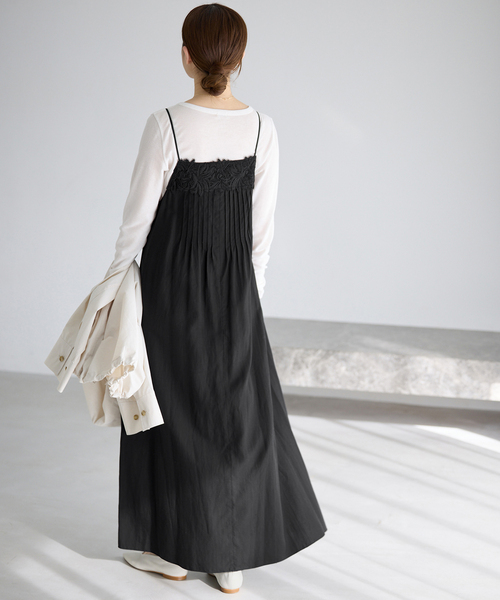 IENA（イエナ） ワンピース 「WEB限定/追加」レースキャミソール