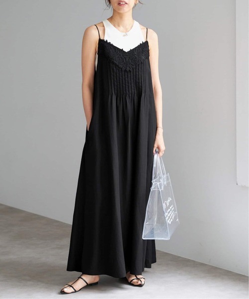 IENA（イエナ） ワンピース 「WEB限定/追加」レースキャミソール
