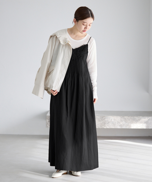 IENA（イエナ） ワンピース 「WEB限定/追加」レースキャミソール