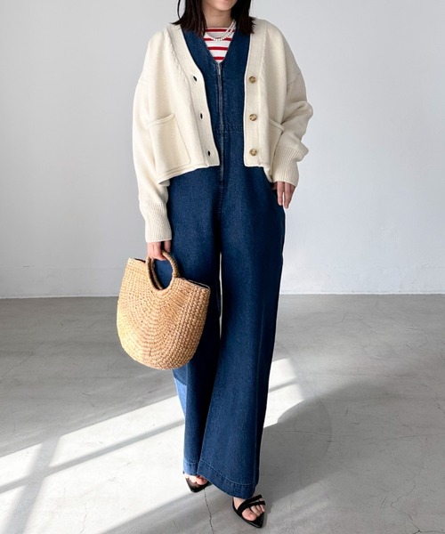 「DOUX ARCHIVES」 カーディガン FREE ラベンダー レディース_画像3