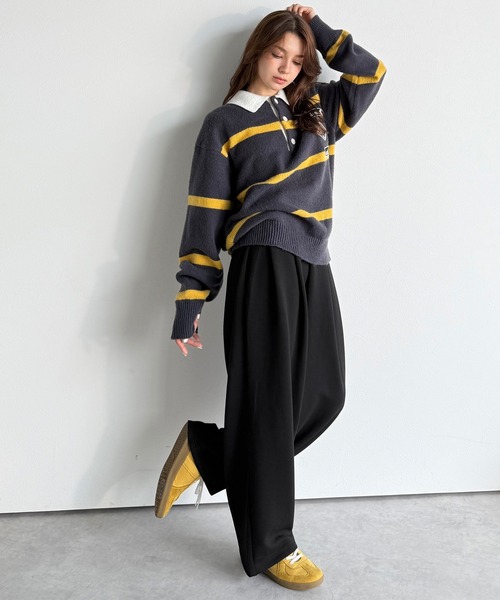 「Java」 パンツ X-LARGE チャコール レディース_画像8