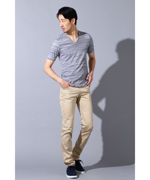 「HIGH STREET」 半袖Tシャツ LL グレー メンズ_画像4