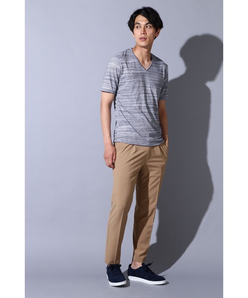 「HIGH STREET」 半袖Tシャツ LL グレー メンズ_画像5