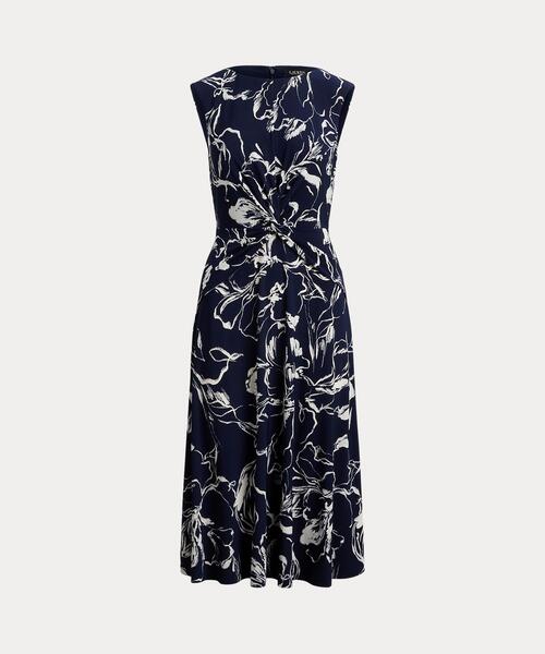 美品 ラルフローレン ジャージーワンピース ドレス M 8-10 140 ポニー LAUREN RALPH LAUREN（ローレン ラルフローレン） ワンピース
