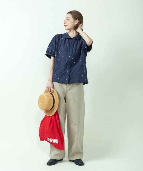 【新品】フランシュリッペ まる襟 ブラウス 小さな丸衿ブラウス | 生地と型紙のお店 Rick Rack