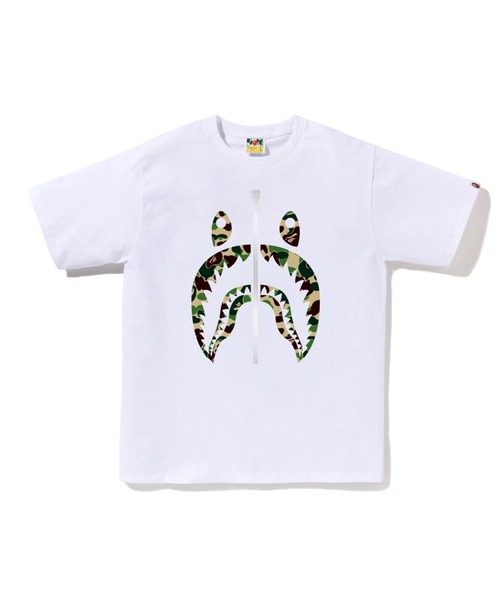A BATHING APE（アベイシングエイプ） tシャツ ABC CAMO SHARK TEE
