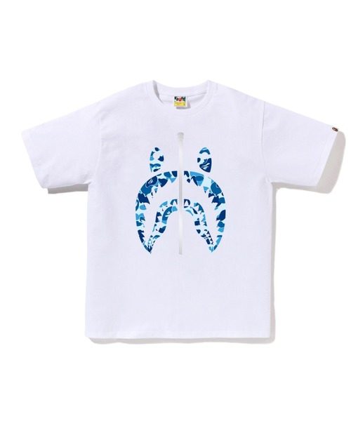 A BATHING APE（アベイシングエイプ） tシャツ ABC CAMO SHARK TEE