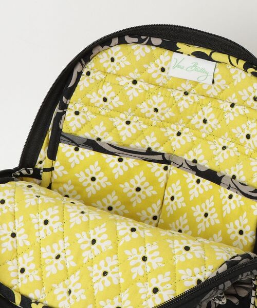「Vera Bradley」 花柄リュック - ブラック レディース_画像4