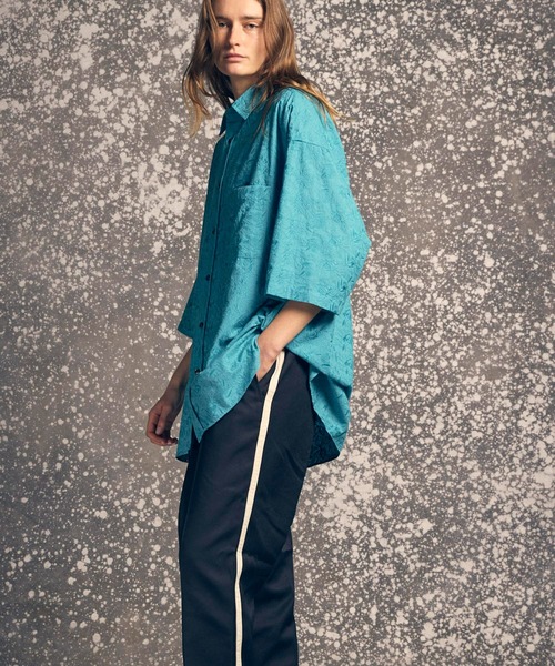 「MAISON SPECIAL」 7分袖シャツ 1 オフホワイト メンズ_画像4