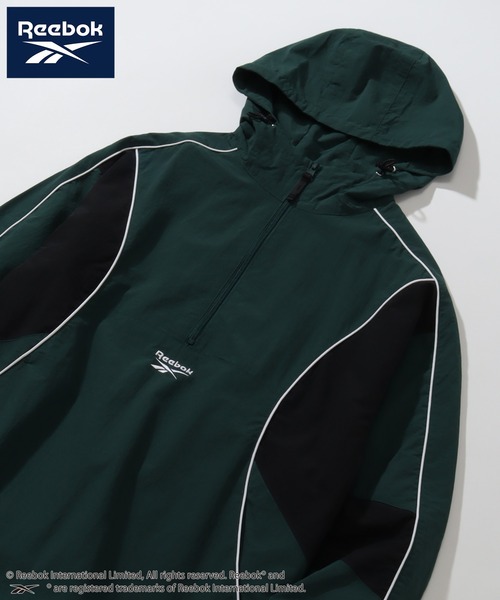 「Reebok」 ナイロンブルゾン M ブラック メンズの画像