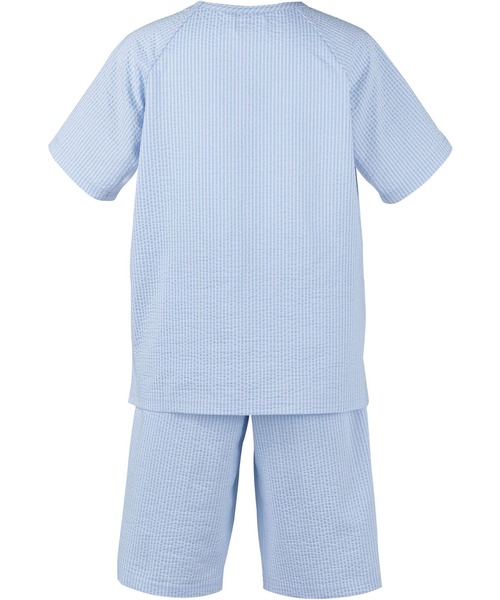 パジャマ ワコールキッズ　「睡眠科学 KIDS さらっと快適パジャマ」　3分袖　5分丈 キッズ 子供 男の子 女の子の画像