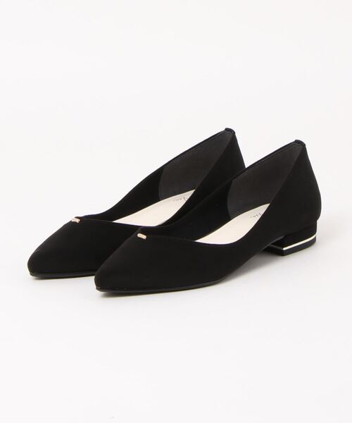「Launa lea」 フラットパンプス 24.0cm ブラック レディース_画像2