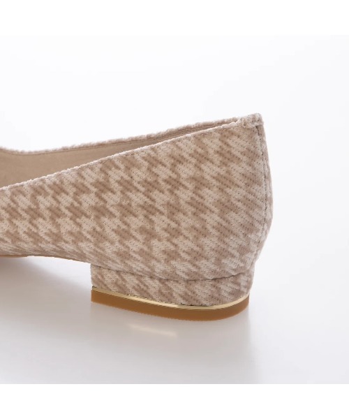 「Launa lea」 フラットパンプス 24.0cm ブラック レディース_画像9