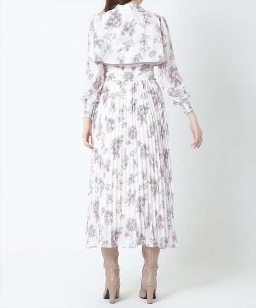 「WILLSELECTION」 7分袖ワンピース MEDIUM パープル系その他 レディース