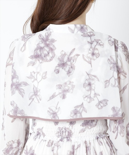 「WILLSELECTION」 7分袖ワンピース MEDIUM パープル系その他 レディース